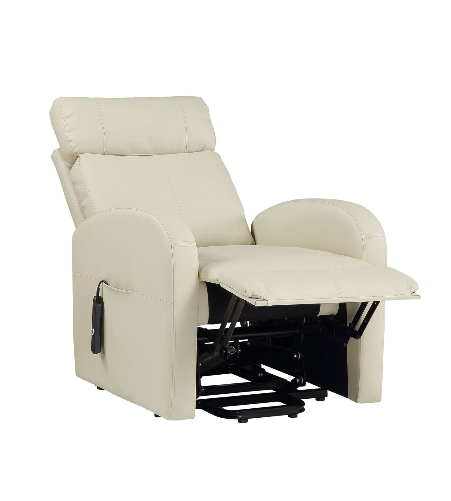 ACME Ricardo Recliner w/Power Lift, Beige PU 59499