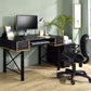 ACME Settea Computer Desk, Black Finish 92799