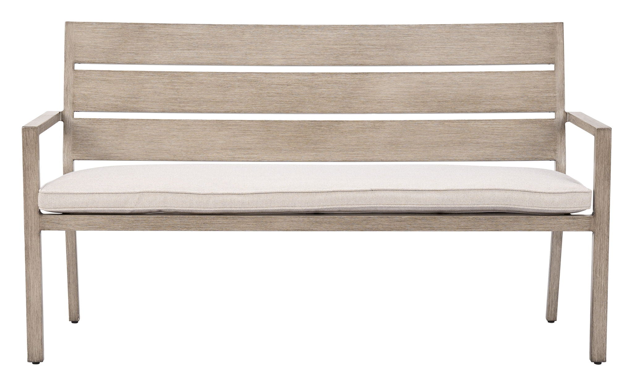 Reefline - Bench (Set of 2) - Gray / Light Brown