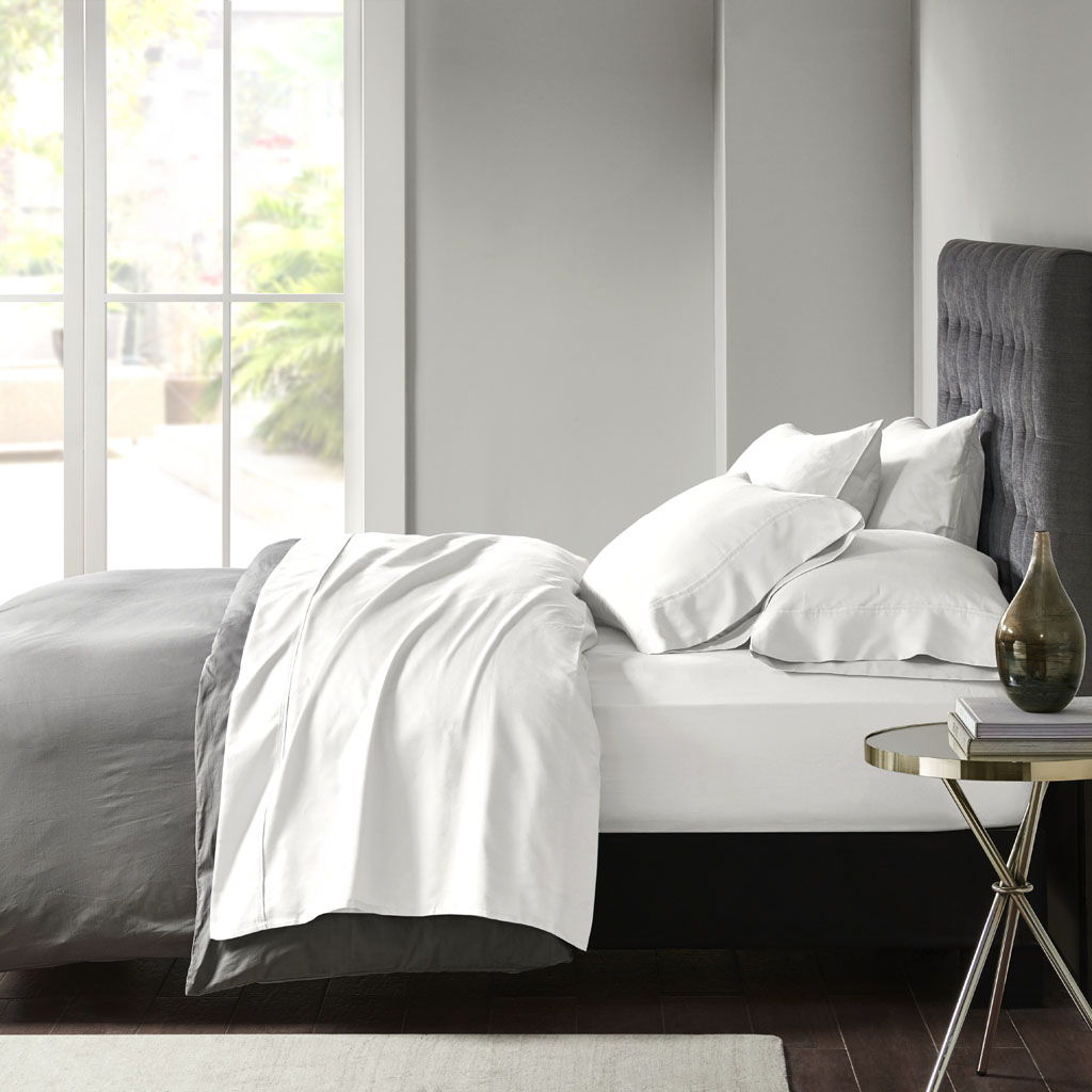 800 Thread Count - King Sheet Set - White