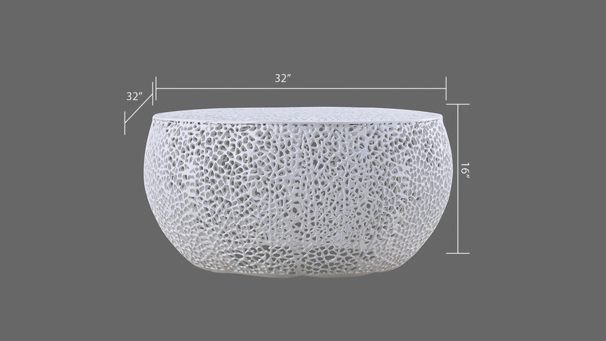 T3502 - Coffee Table - White