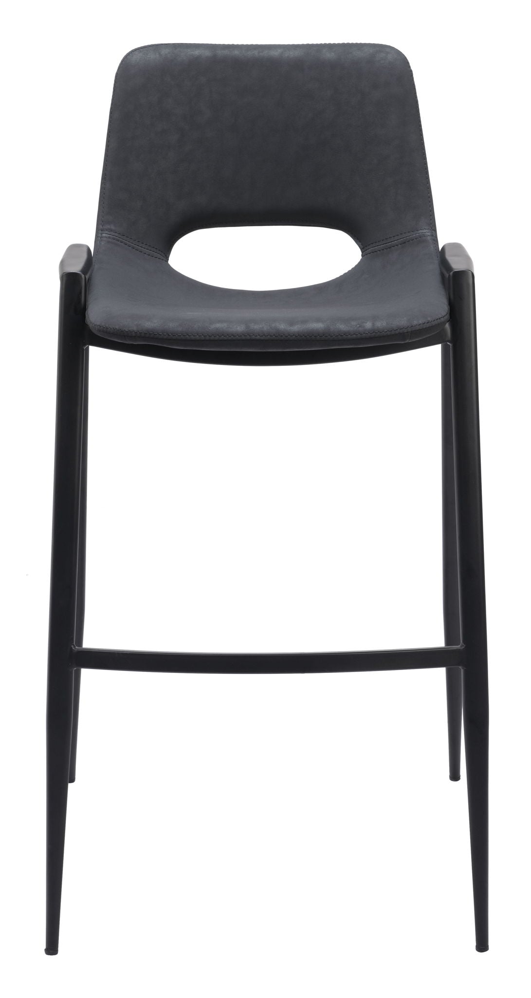 Desi - Bar Chair With Black Legs (Set of 2)