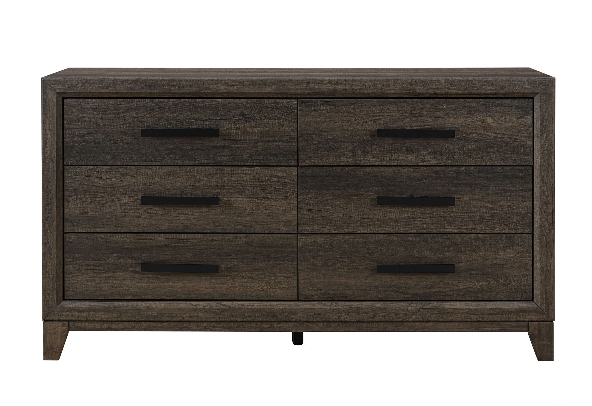 Harmony - 5 Piece Queen Bedroom Set (Bed, Dresser & Mirror, Nightstand, Chest) - Dark Brown