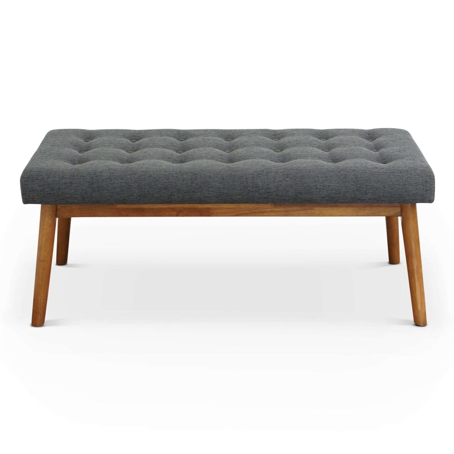 Delilah - Modern Bench - Gray