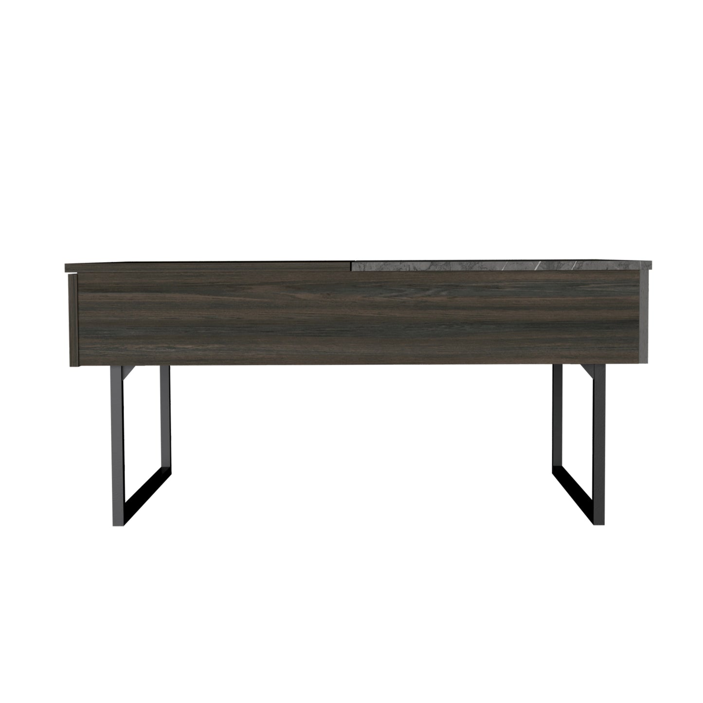 Lift Top Coffee Table 2 Dazza, One Drawer, Carbon Espresso / Onyx Finish