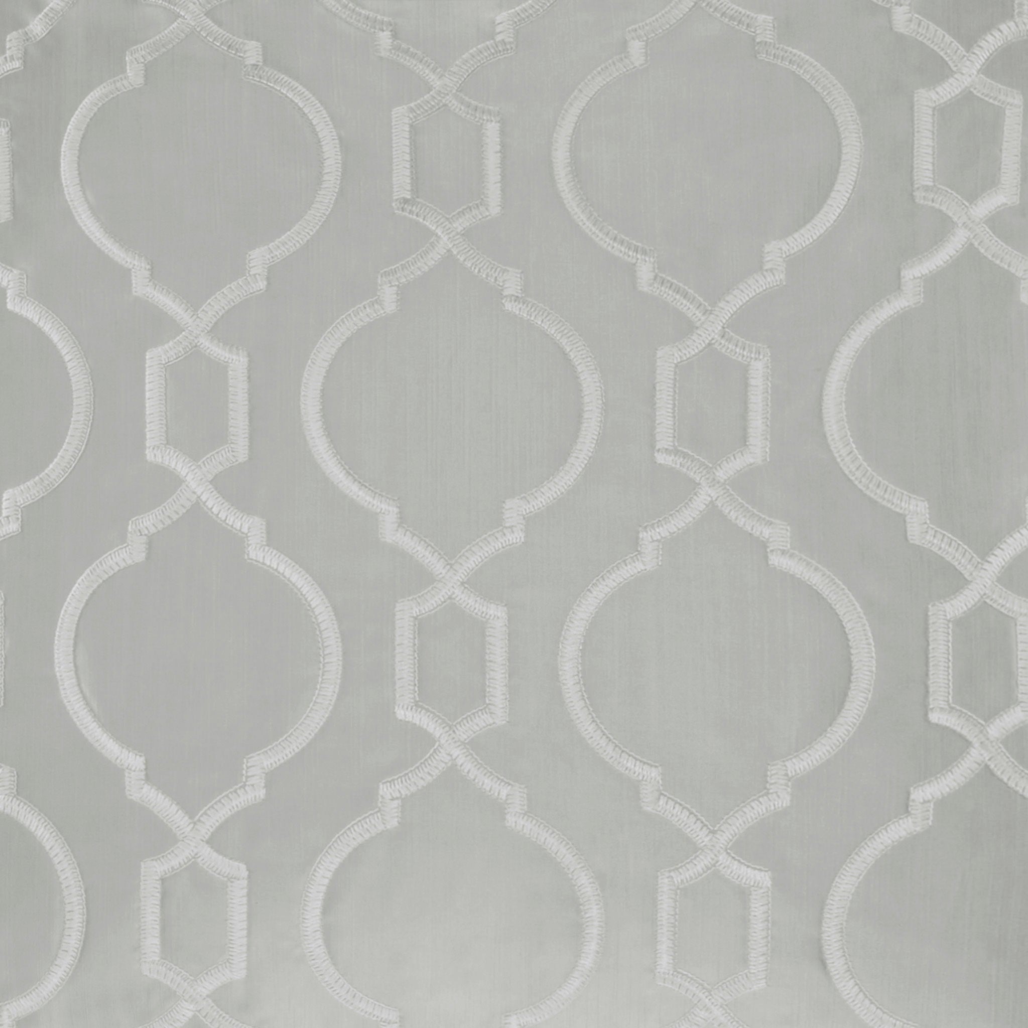 Montague - European Pillow Sham - Silver