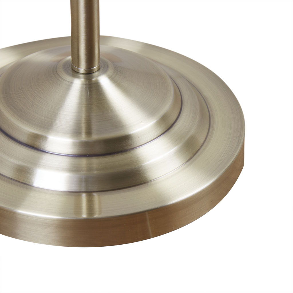 Bellow - Uplight Floor Lamp - Antique Brass