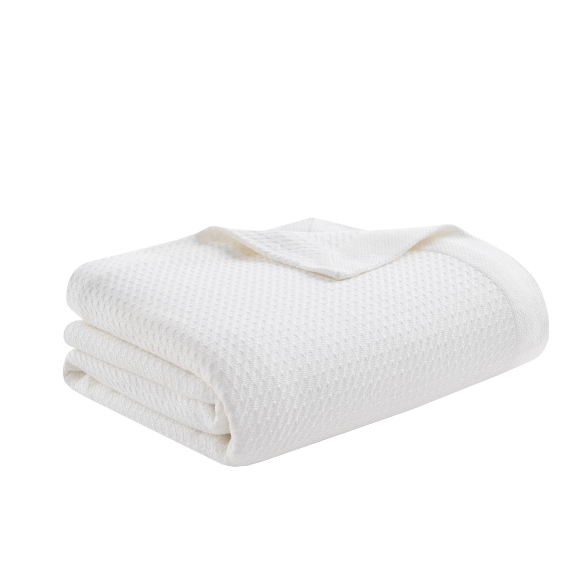 Egyptian Cotton - Full Blanket - White