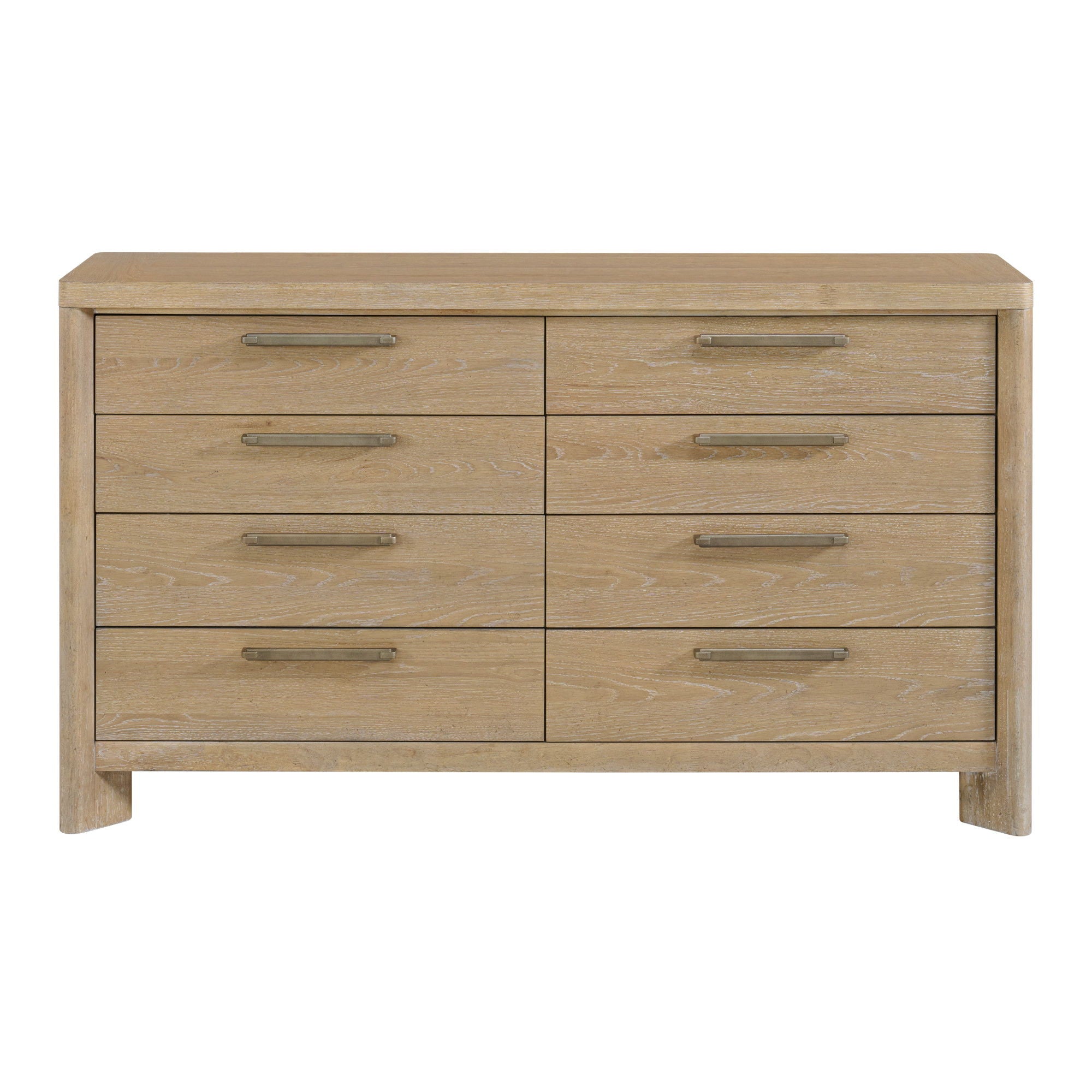 8 Drawer Dresser - Tan - Wood