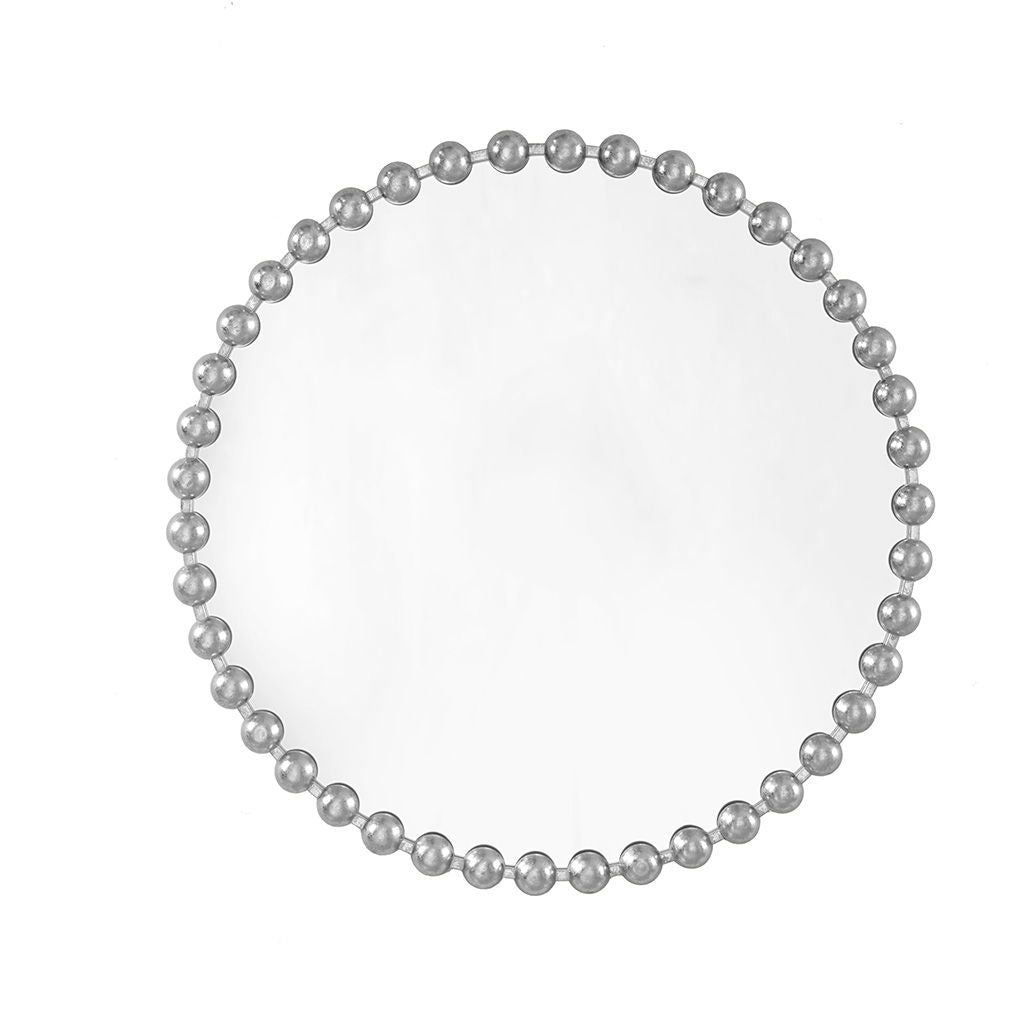 Marlowe - 36" Round Wall Decor Mirror - Silver