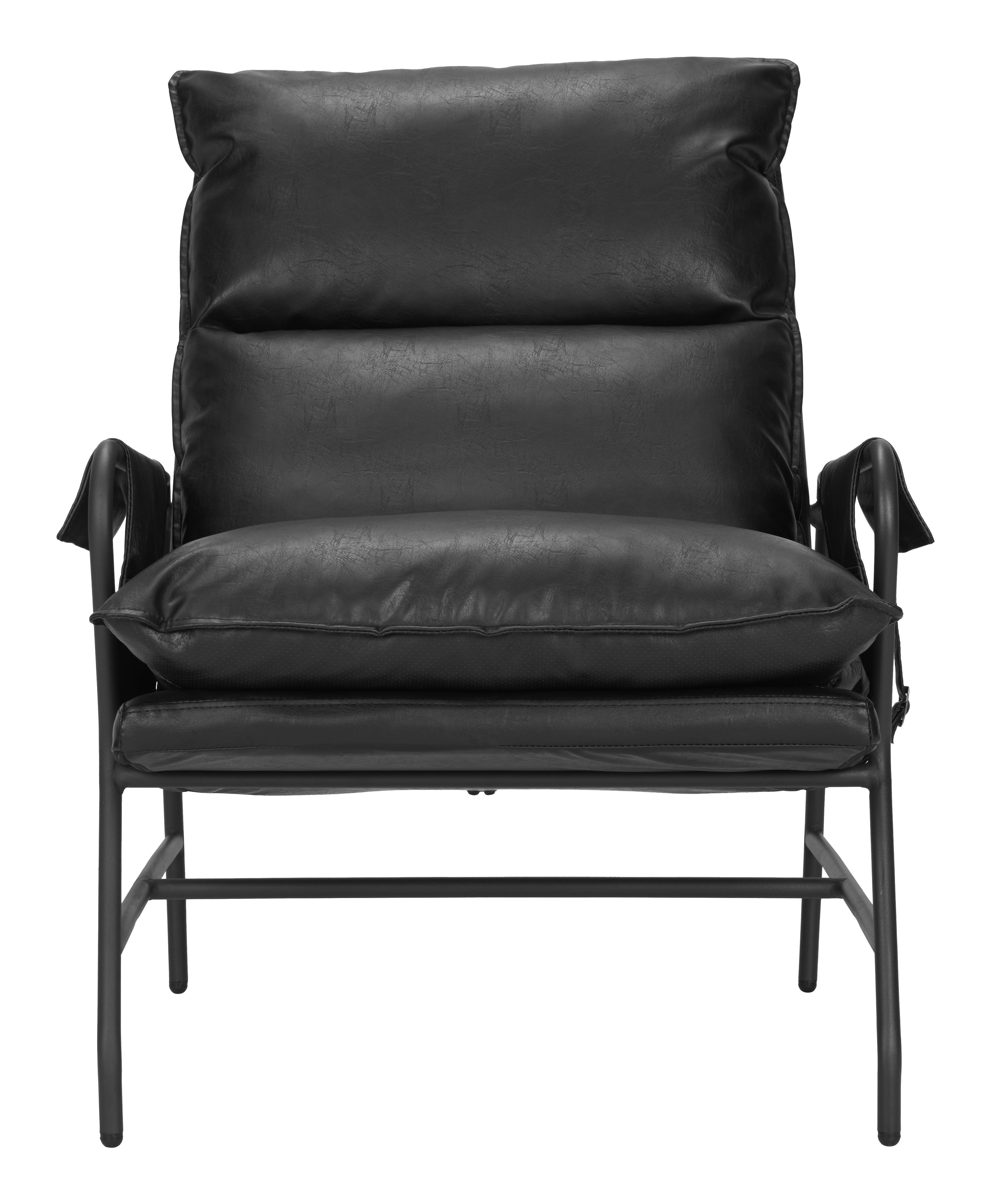 Halaus - Accent Chair - Black