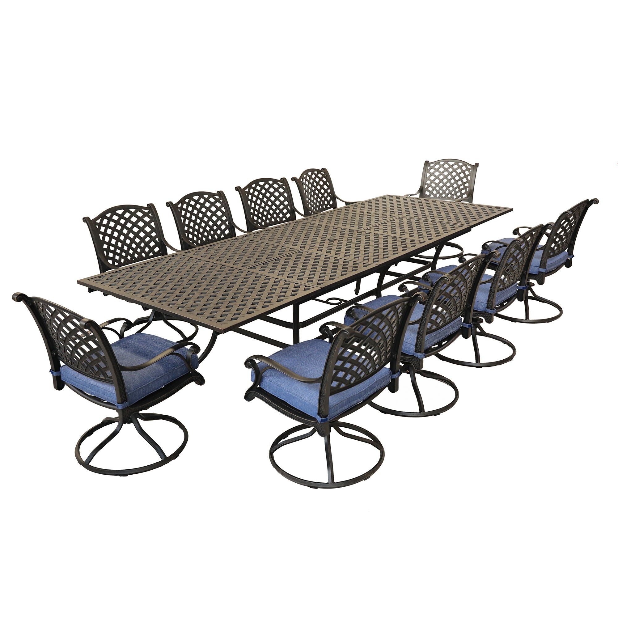 Rectangular Dining Set With Cushions