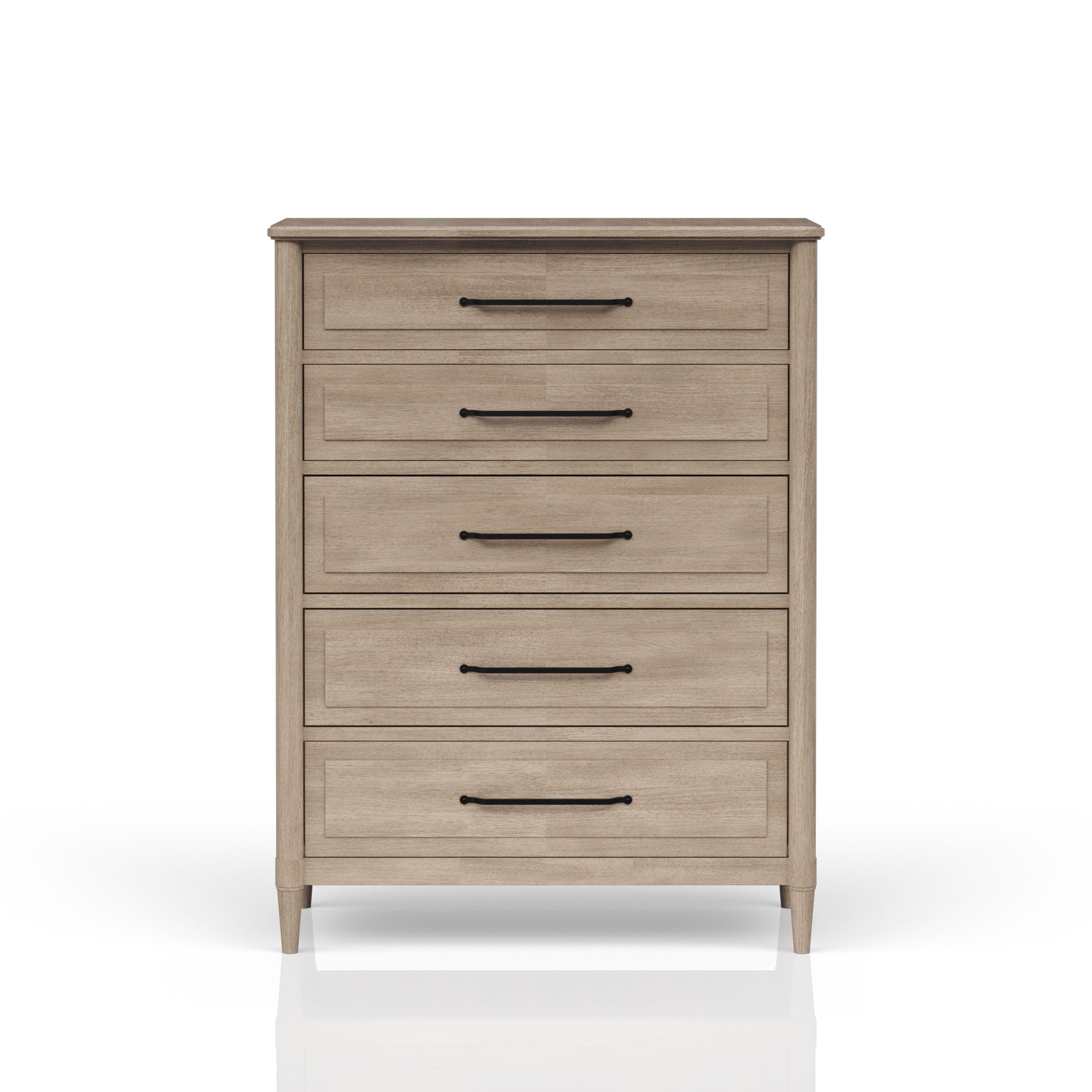 5 Drawer Door Chest - Sand