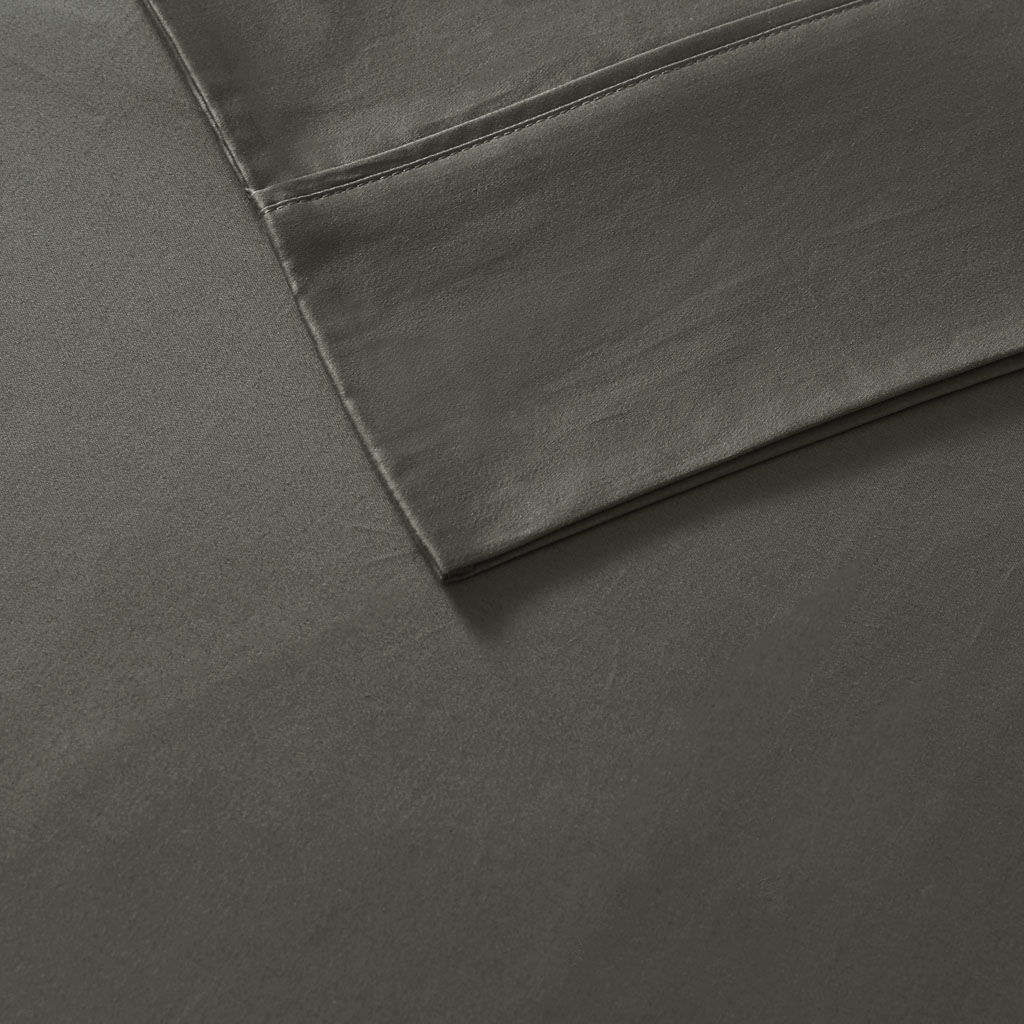 800 Thread Count - California King Sheet Set - Charcoal