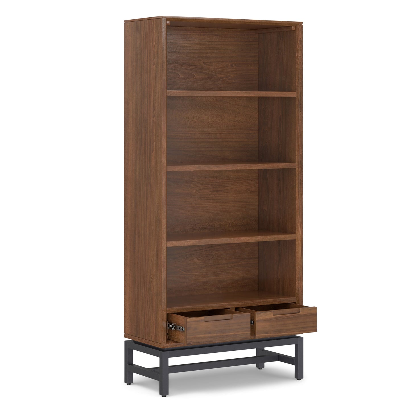 Banting - Mid Century Bookcase - Walnut Veneer