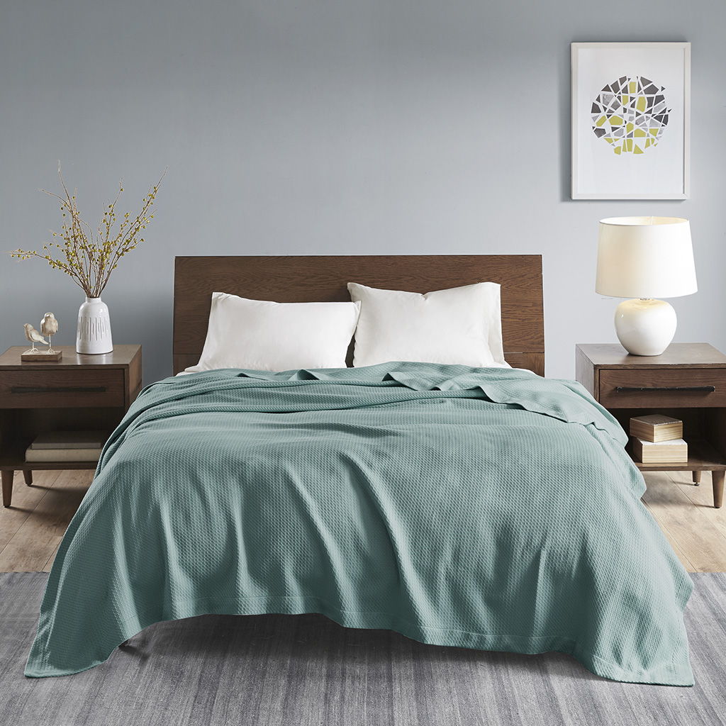 Egyptian Cotton - King Blanket - Teal