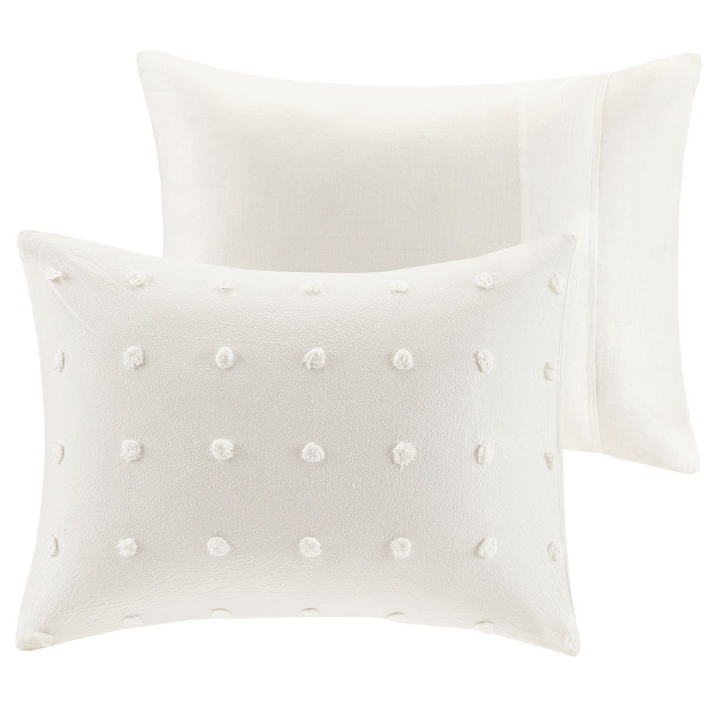 Brooklyn - King Duvet Cover Set - Ivory