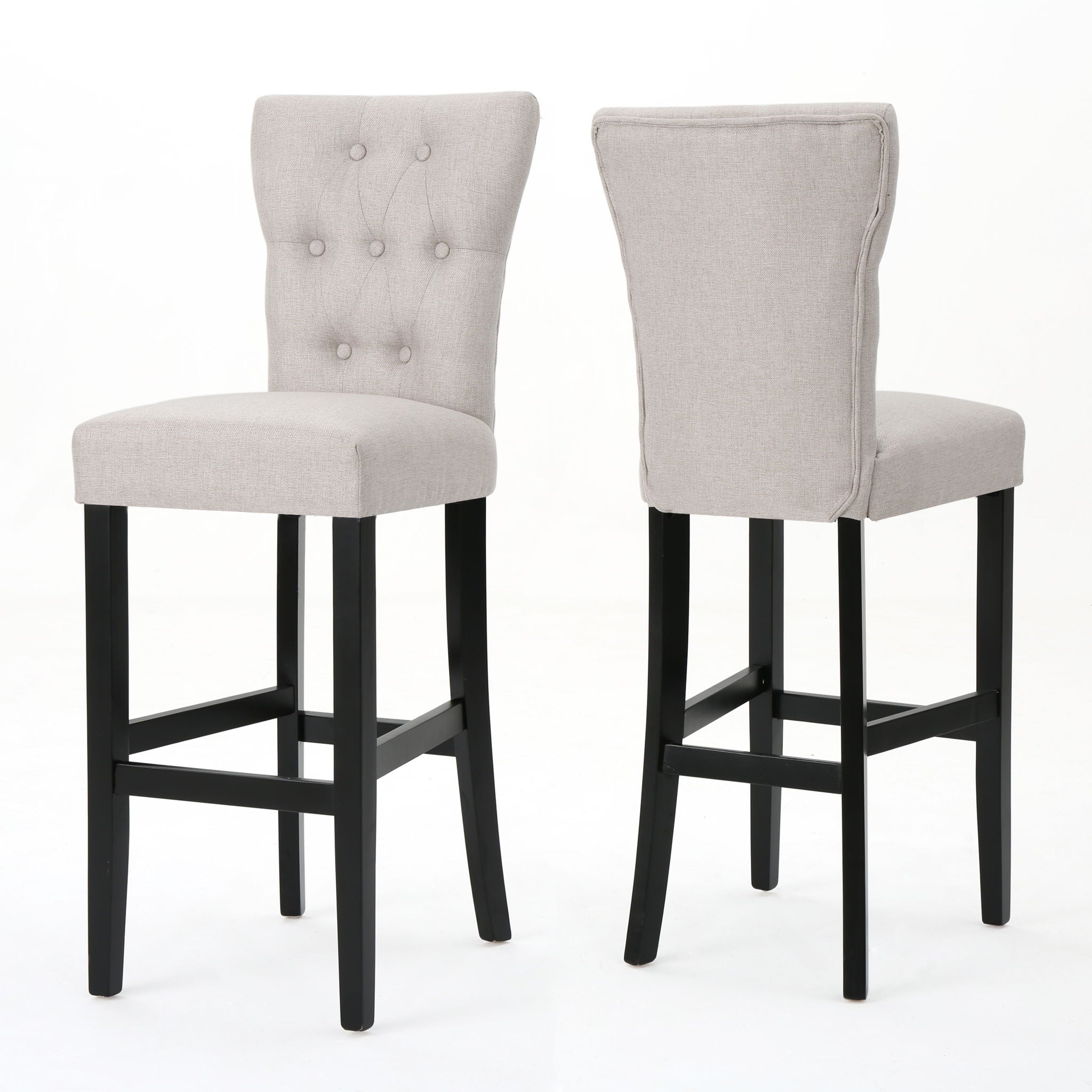 Elegant Barstool Set With Cushioning