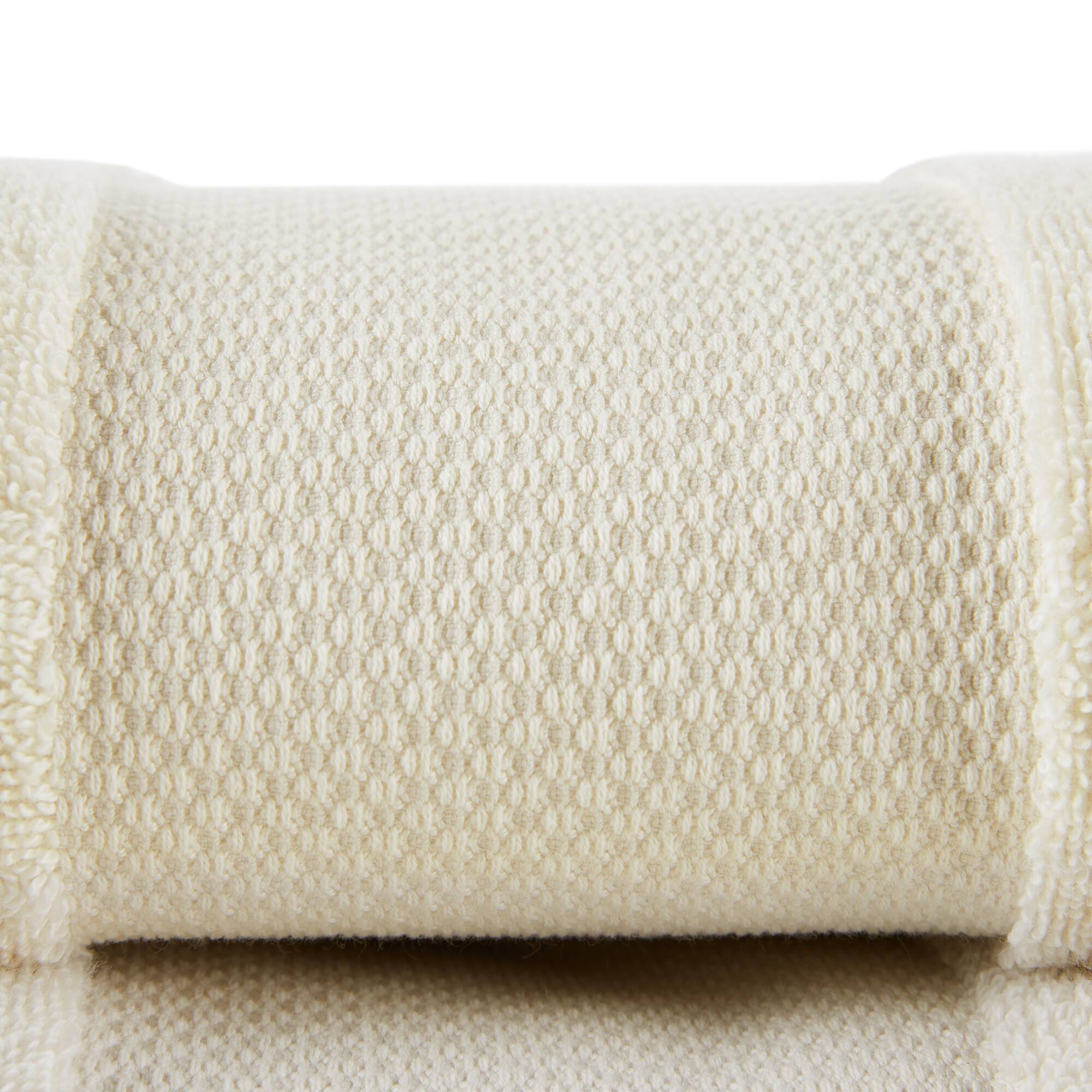 Turkish - 6 Piece Bath Towel Set - Natural