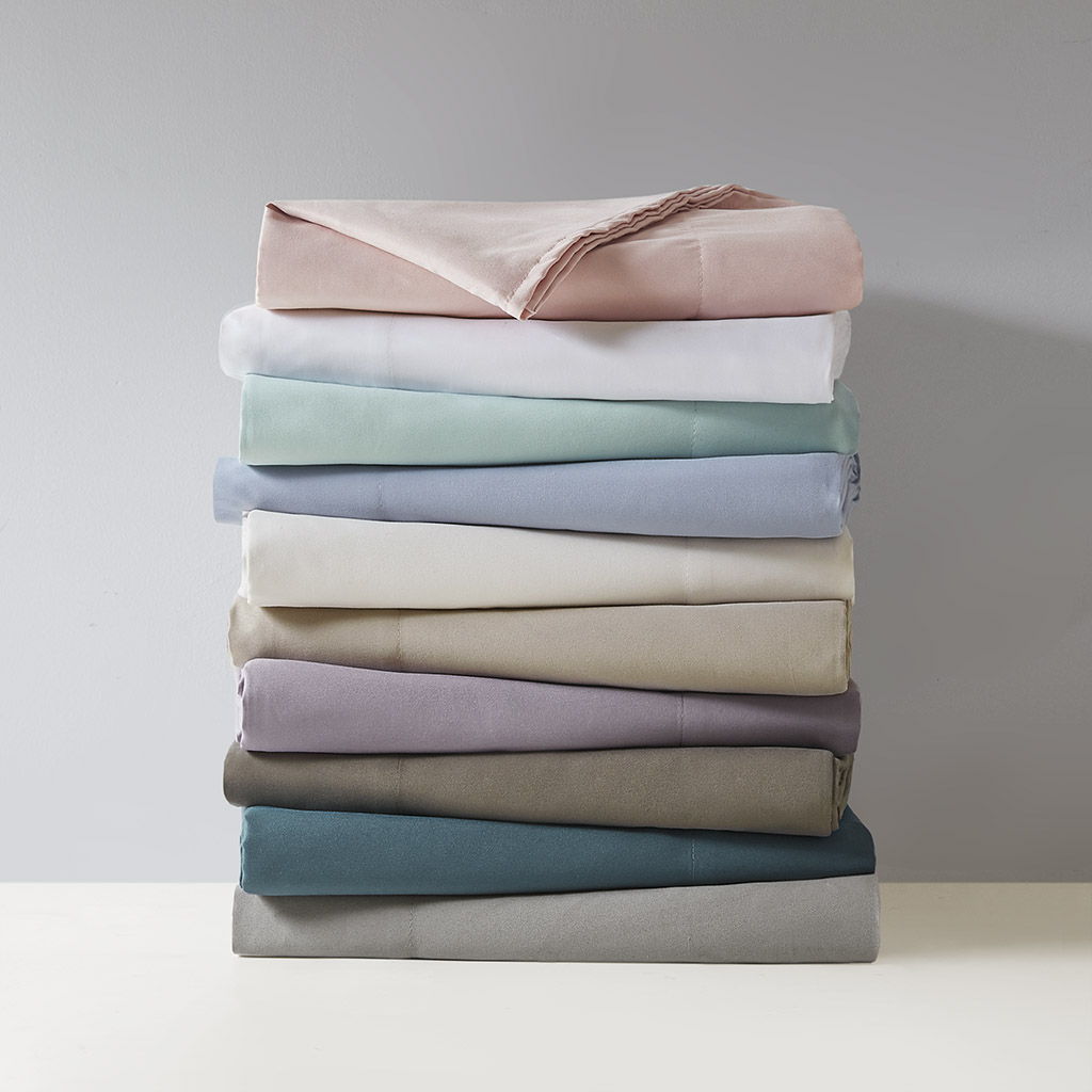 3M Microcell - King Luxurious Brushed Microfiber Deep Pocket Sheet Set - Khaki