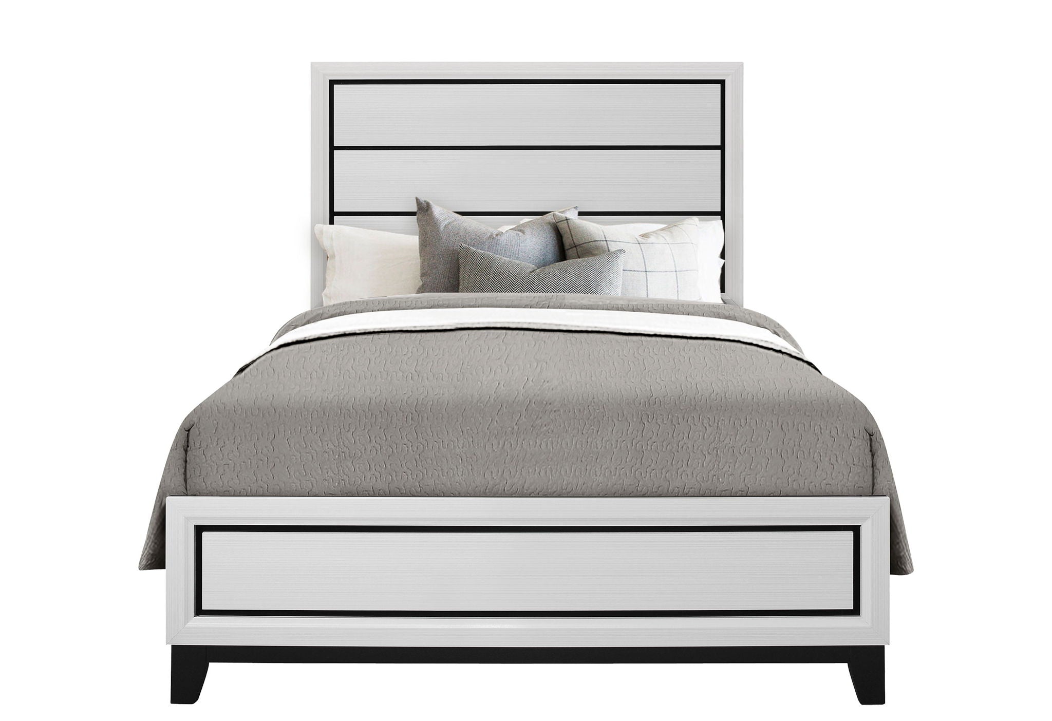 Kate - Full Bed Headboard & Footboard - White