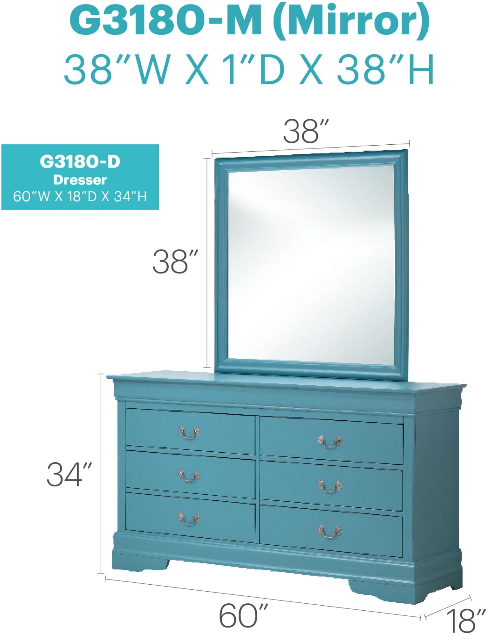 Elegant Traditional Storage Dresser