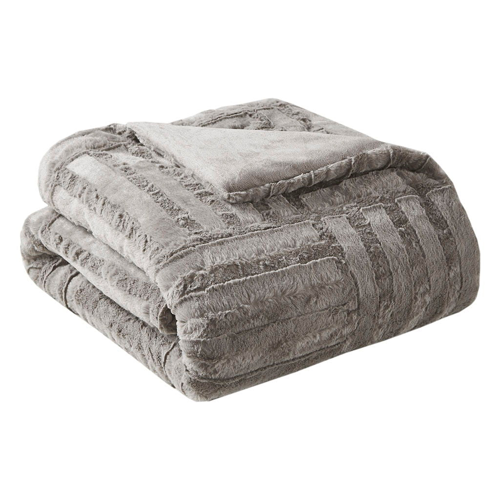Arctic - Ultra Down Alternative Throw - Gray