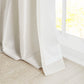 Twist Tab Lined Window Curtain Panel