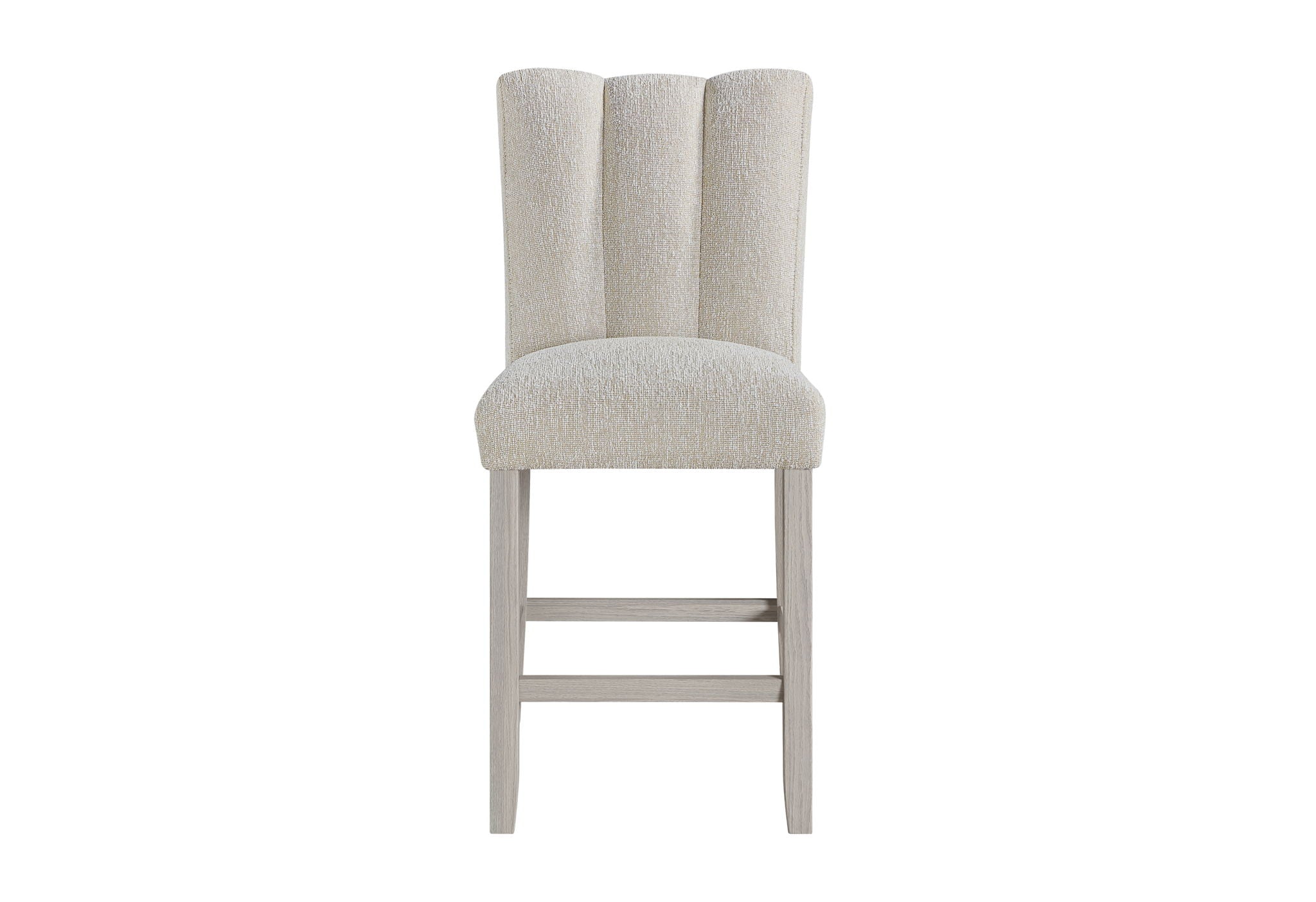 D2507 - 7 Piece Dining Room Set (Bar Table With Hidden Storage In The Base With 6 Bar Stools) - White