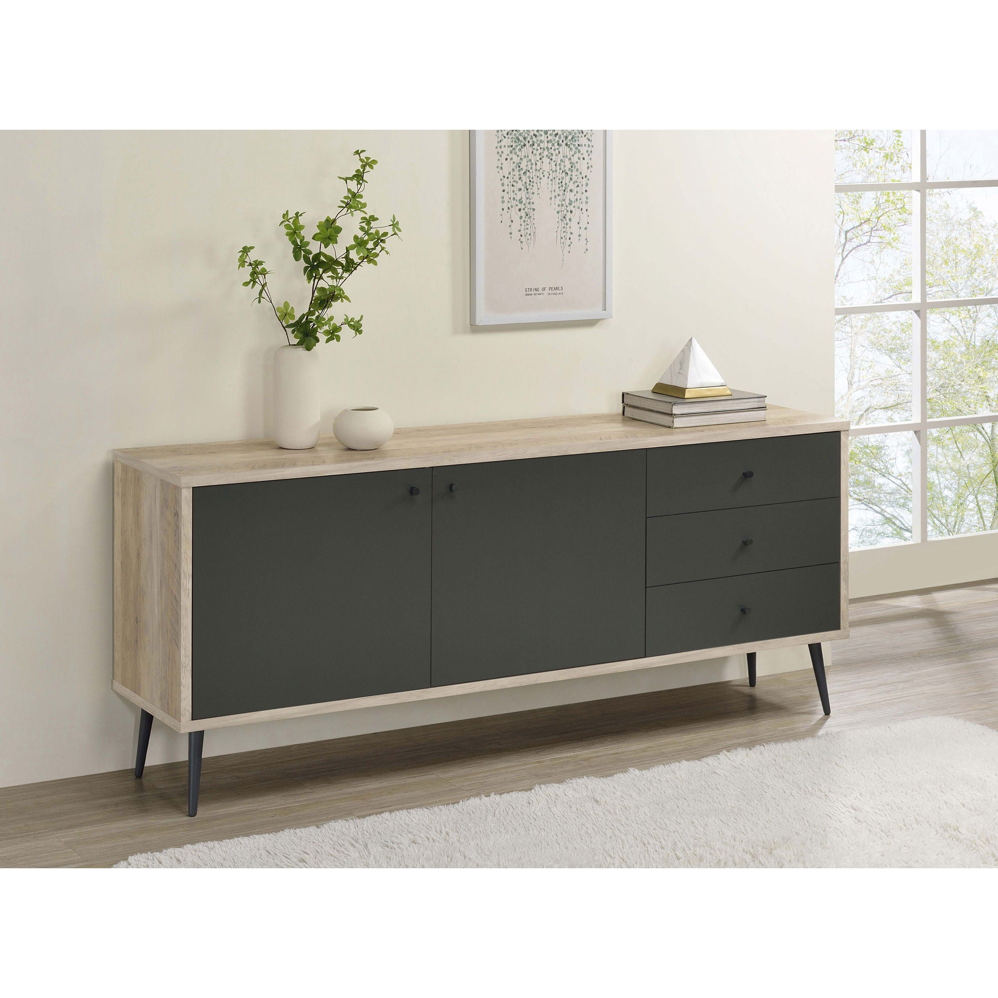Greta - 2 Door Cabinet - Beige
