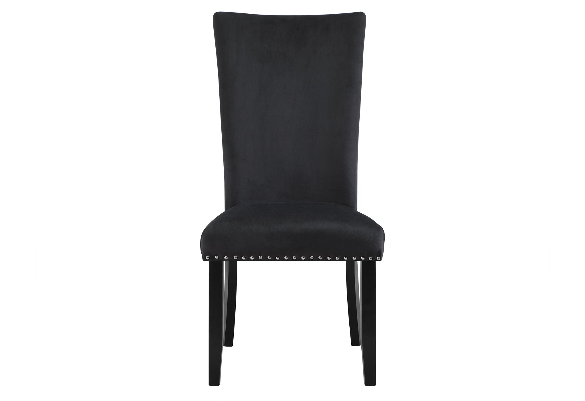 D03 - 7 Piece Dining Room Set (Dining Table And 6 Dining Chairs) - Black
