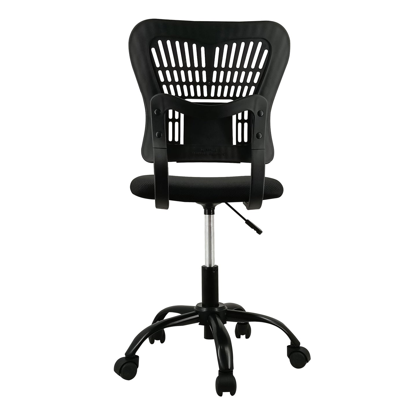 Office Chair Armless Ergonomic Desk Chair Adjustable Height Seat Mesh Task Chair Comfy Home Office Chair(Black)