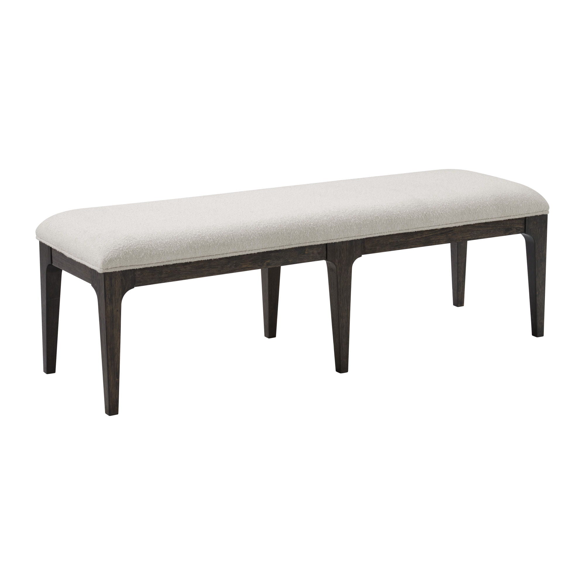 Upholstered Bench - Brown